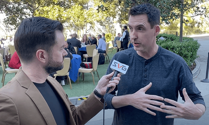 Brian Gramo speaking with Sports Video Group about distributed live esports production